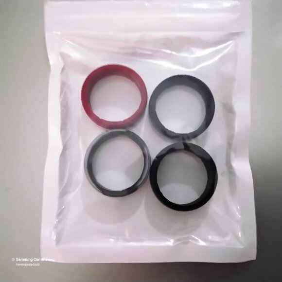 Thunderfit Borne Victorious Man 4 Pack Silicone Rings Size 14 New In Package - Picture 3 of 3